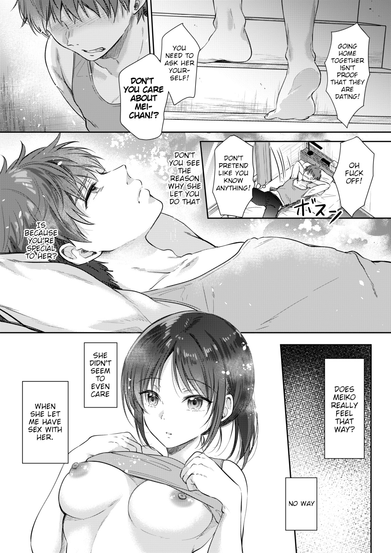 Hentai Manga Comic-I Tried Getting Laid With My Oblivious Childhood Friend Just Out of Curiosity 3-Read-13